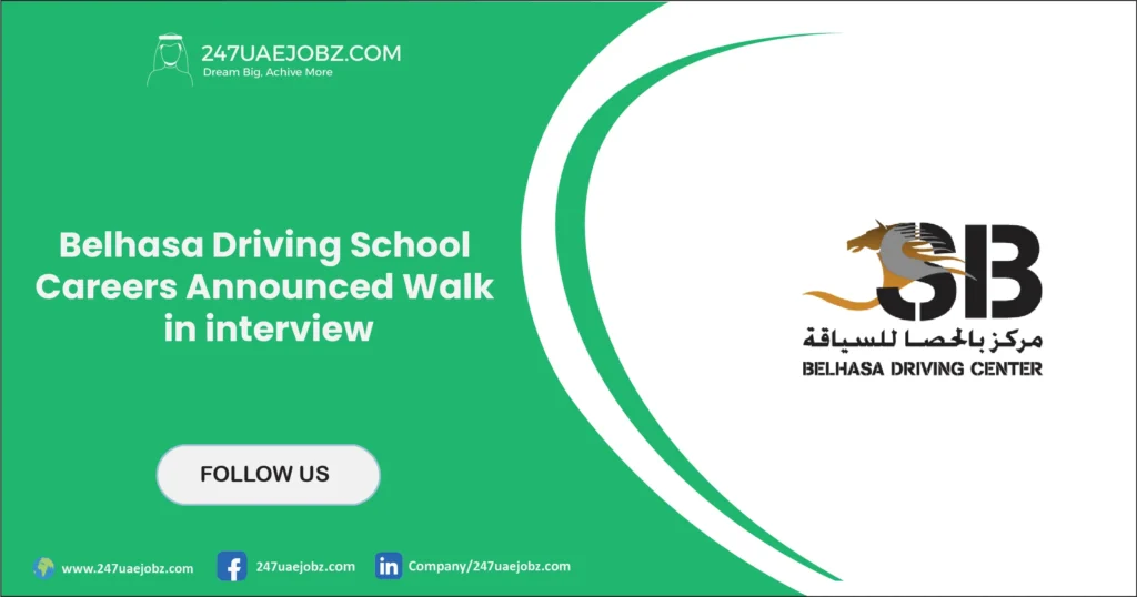 Belhasa Driving School Careers