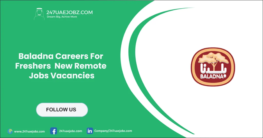 Baladna Careers For Freshers | New Remote Jobs Vacancies 1 Baladna Careers