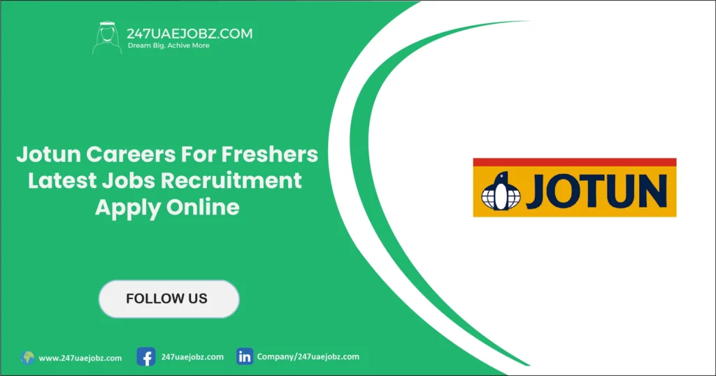 Jotun Careers For Freshers | Latest Jobs Recruitment 1 Jotun Careers